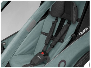 Vozík QERIDOO Qupa1 PLUS - Mineral Blue