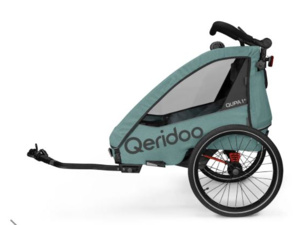 Vozík QERIDOO Qupa1 PLUS - Mineral Blue