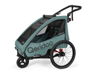 Vozík QERIDOO Qupa 2 PLUS - Mineral Blue