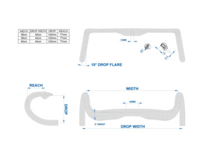 Silniční řídítka RITCHEY SUPERLOGIC STREEM