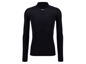 Funkční triko s dlouhým rukávem SANTINI Lana Black