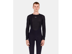 Funkční triko s dlouhým rukávem SANTINI Dry Black