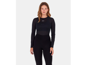 Funkční triko s dlouhým rukávem SANTINI Dry Black