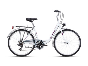 CTM Olivia 2.0 White Pearl/Dark Purple