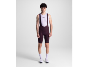 Shorts with braces SANTINI Unico Edge Burgundy