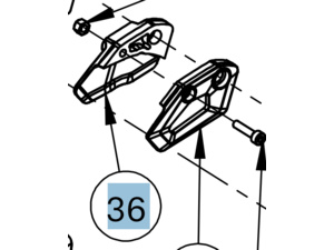 NORCO Chain Guide Inner Plate V2 914200-010-1