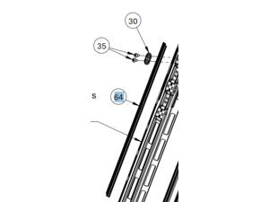 NORCO Dt Cable Routing Channel 915500-039