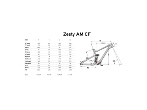 Rám LAPIERRE Zesty AM CF 8.9 L/46cm