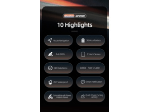 GPS navigace iGPSport BSC200