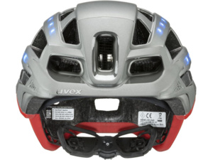 Helma UVEX Finale Light 2.0 Silver-Red Matt 52-57cm