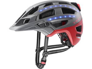 Helma UVEX Finale Light 2.0 Silver-Red Matt 52-57cm