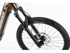 GHOST E-ASX Advanced Low Brown Bear/Stone Glossy