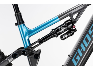 GHOST E-ASX ABS Shadowed Slate/Light Navy Blue Glossy