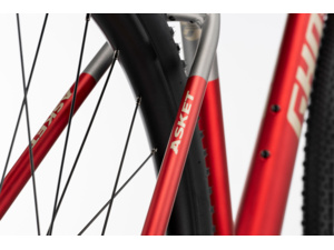 GHOST Asket Deep Crimson/Gunmetal Grey Matt