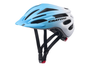 Dětská helma CRATONI Pacer Jr. Blue-White Matt
