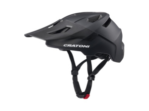 Dětská helma CRATONI WildCat LED Limited Edition Black Matt  - S-M (49-56 cm)