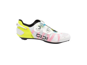 Tretry SIDI Wire 3 White/Yellow Fluo