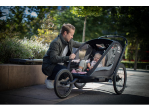 Dětský vozík HAMAX Cocoon Grey/Black