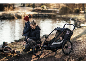 Dětský vozík HAMAX Cocoon Grey/Black