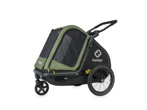 Vozík pro psy HAMAX Pluto M Green