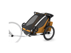 Dětský vozík THULE Thule Chariot Sport 2 Double Natural Gold
