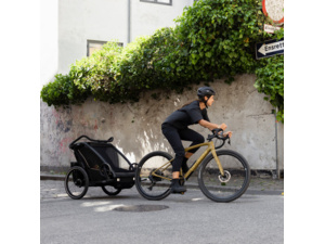 Dětský vozík THULE Thule Chariot Sport 2 Double Natural Gold