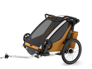 Dětský vozík THULE Thule Chariot Sport 2 Double Natural Gold