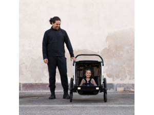 Dětský vozík THULE Chariot Cross 2 Double Dark Slate