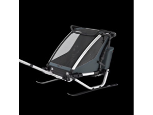 Dětský vozík THULE Chariot Cross 2 Double Dark Slate