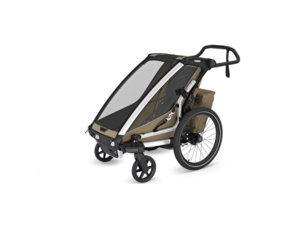 Dětský vozík THULE Chariot Cross 2 Single Light Khaki