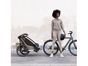 Dětský vozík THULE Chariot Cross 2 Single Light Khaki