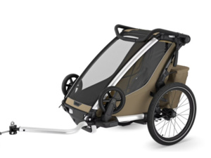 Dětský vozík THULE Chariot Cross 2 Single Light Khaki