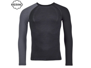 Dámské triko s dlouhým rukávem ORTOVOX 120 Competition Light Black Raven