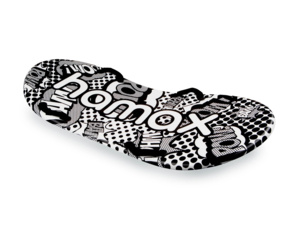 HAMAX Twin-Tip Surfer Comic Black/White