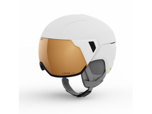 Přilba GIRO Aria Spherical Mat White/Vivid Copper