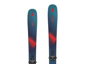 Lyže ATOMIC BACKLAND JR 120-150 SET Petrol/Red
