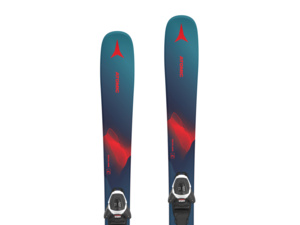Lyže ATOMIC BACKLAND JR 110-130 + L 6 GW Petrol/Red