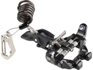 Vázání ATOMIC BACKLAND PURE Black/Gunmetal