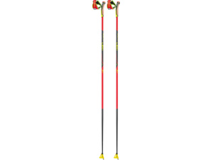 Hole LEKI HRC max bright red-neonyellow-carbon structure