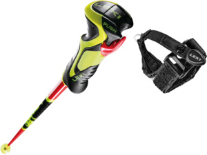 Hole LEKI WCR Lite SL 3D bright red-black-neonyellow