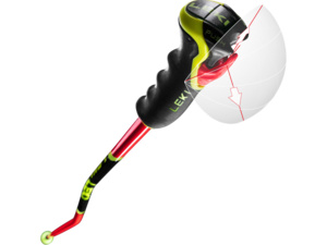 Hole LEKI WCR GS 3D bright red-black-neonyellow