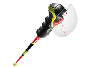 Hole LEKI Venom GS 3D bright red-black-neonyellow