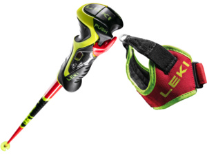 Hole LEKI WCR TBS SL 3D bright red-black-neonyellow