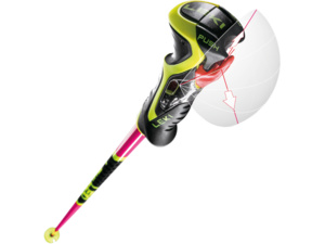 Hole LEKI WCR TBS SL 3D neonpink-black-neonyellow