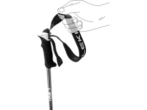 Hole LEKI Elite Lady black-dark anthracite-white