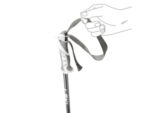 Hole LEKI Bliss gunmetal-dark anthracite-white