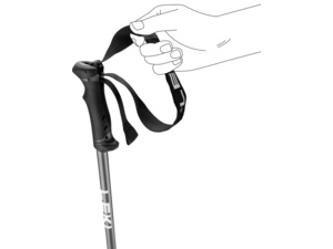 Hole LEKI QNTM black-bright red-light anthracite