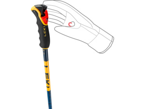 Hole LEKI Spitfire 3D denimblue-aegeanblue-mustardyellow