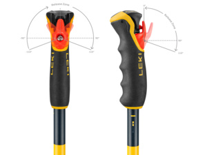 Hole LEKI Spitfire 3D denimblue-aegeanblue-mustardyellow