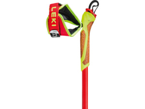 Hole LEKI HRC max FRT bright red-neonyellow-carbon structure